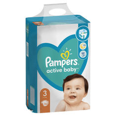Pampers pelene Active Baby Mega Pack, veličina 3, 152 komada, 6 - 10 kg