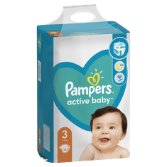 Pampers pelene Active Baby Mega Pack, veličina 3, 152 komada, 6 - 10 kg