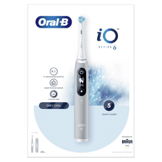 Oral-B iO Series 6 magnetna četkica za zube, Grey Opal