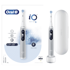 Oral-B iO Series 6 magnetna četkica za zube, Grey Opal