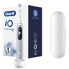 Oral-B iO Series 6 magnetna četkica za zube, Grey Opal