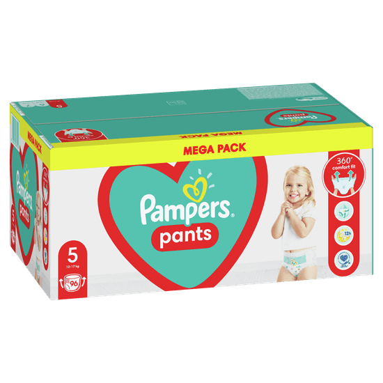 Pampers pants 2024 mega box 5