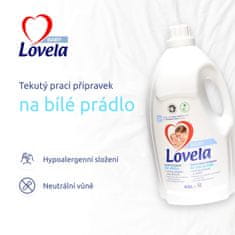 Lovela Dječji tekući deterdžent za bijelo rublje 4,5 L / 50 doza za pranje