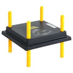 Vidaxl Grijaća ploča za piliće i pačiće 25 x 25 cm