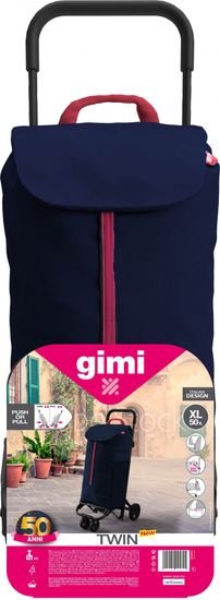 Gimi Twin torba za kupovinu, plava