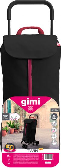 Gimi Twin torba za kupovinu, crna