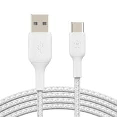 Belkin Boost Charge kabel, USB-C u USB-A, bijeli, 2 m