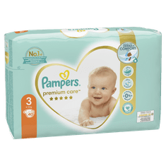 Pampers Premium Care pelene, vel. 3, 6 kg–10 kg, 40 komada