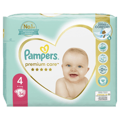 Pampers Premium Care pelene, vel. 4, 9 kg-14 kg, 34 komada