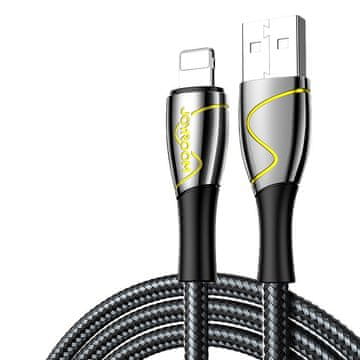 Joyroom Fast Charging kabel USB / USB-C 3A 1.2m, crno