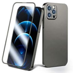 Joyroom 360 Full Coverage maska za iPhone 13 Pro Max + staklo, siva