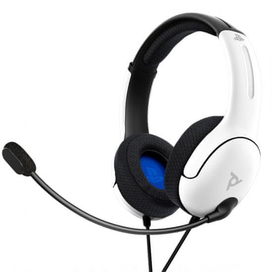 PDP LVL40 Chat Headset slušalice za PS4/PS5, bijele