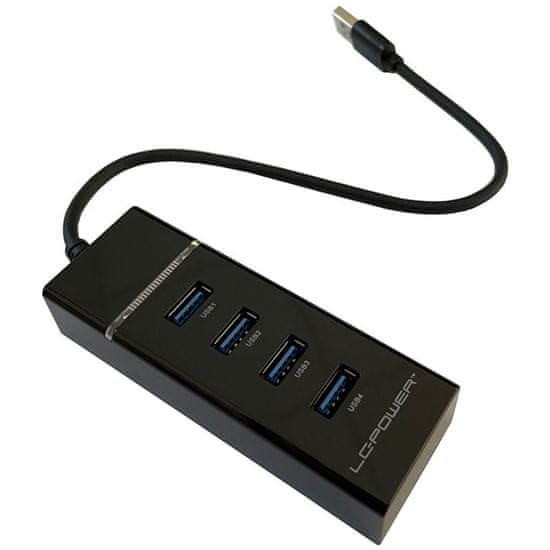 LC Power LC-HUB-U3-4 hub adapter, 4x USB (LC-HUB-U3-4)