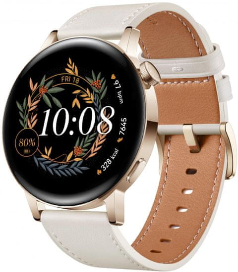 Huawei Watch GT 3 Elegant pametni sat, 42 mm, bijeli