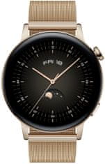 Huawei Watch GT 3 Elegant pametni sat, 42 mm, zlatni