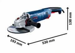 BOSCH Professional kutna brusilica GWS 24-230 JZ (06018C3300)