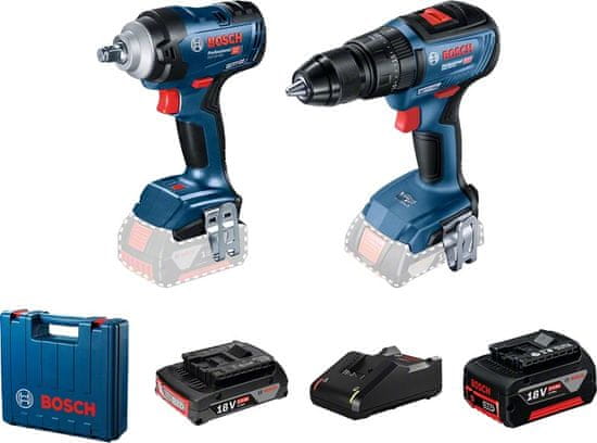 BOSCH Professional akumulatorski udarni odvijač GDS 18V-400 i udarna bušilica odvijač GDS 18V-400 (06019K0003)