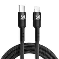 MG kabel USB-C / Lightning PD 18W 2m, crno
