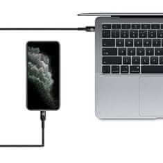 MG kabel USB-C / Lightning PD 18W 2m, crno