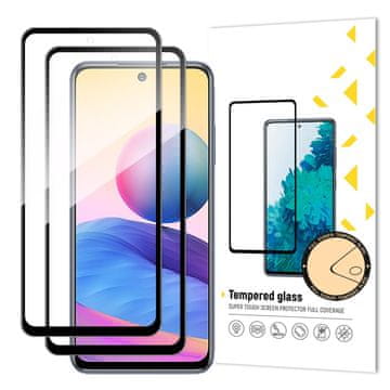 MG Full Glue 2x zaštitno staklo za Xiaomi Redmi Note 10 5G / Poco M3 Pro, crno