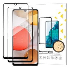 MG Full Glue 2x zaštitno staklo za Samsung Galaxy A42 5G, crno