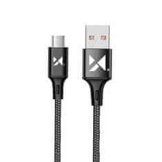 MG kabel USB / USB-C 2.4A 1m, crno