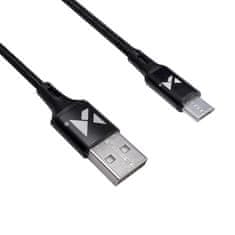MG kabel USB / USB-C 2.4A 1m, crno