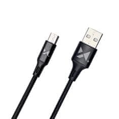MG kabel USB / USB-C 2.4A 1m, crno