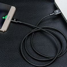 MG kabel USB / USB-C 2.4A 1m, crno