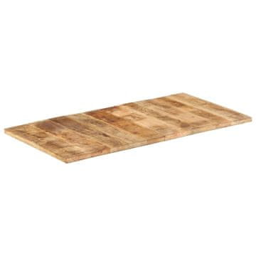 Vidaxl Ploča stola Masivno drvo manga 25-27 mm 120x60 cm