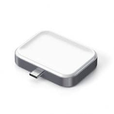 Satechi USB-C bežično čvorište za punjenje za AirPods, 5 W, svemirsko siva (ST-TCWCDM)