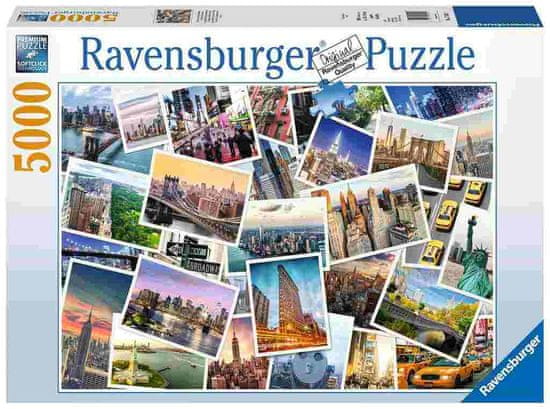 Ravensburger New York slagalica, 5000 dijelova