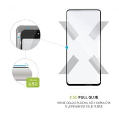 FIXED zaštitno kaljeno staklo Full-Cover za Samsung Galaxy A52s 5G, cijeli zaslon, crno (FIXGFA-803-BK)