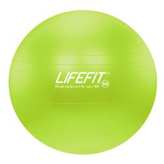 LIFEFIT Anti-Burst gimnastičarska lopta, 55 cm, zelena