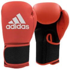Adidas Hybrid 25 boksačke rukavice, crveno-crne, 8