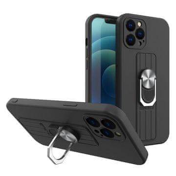 MG Ring silikonska maska za Xiaomi Redmi Note 10 5G / Poco M3 Pro, crno