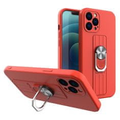 MG Ring silikonska maska za Samsung Galaxy A32 5G, crvena