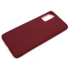 futrola za Samsung Galaxy A32 5G, silikonska, mat bordo crvena
