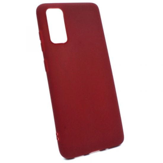 futrola za Samsung Galaxy A32 5G, silikonska, mat bordo crvena</