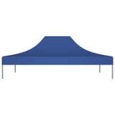 Vidaxl Krov za šator za zabave 4,5 x 3 m plavi 270 g/m²