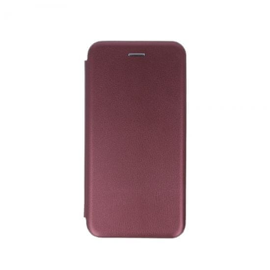 Premium Soft maskica za LG K52, preklopna, bordo crvena