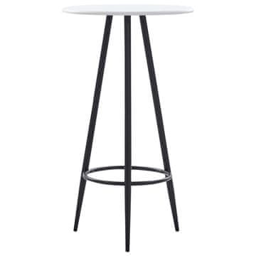 Vidaxl Barski stol Bijeli 60 x 107,5 cm MDF
