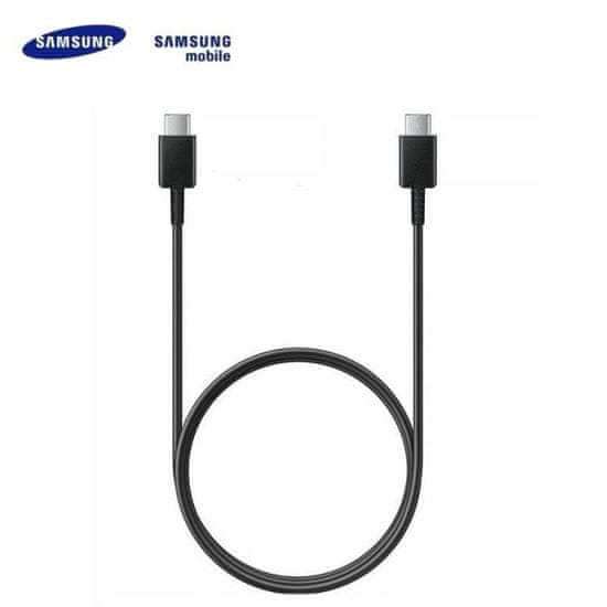 Samsung EF-DG977BBE podatkovni kabel, Tip C na Tip C, Super Fast Charge, 1 m, crni