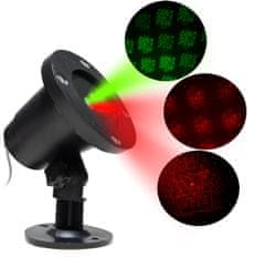 Aga Božićni laserski dekorativni projektor Zeleno/crveno MR9080