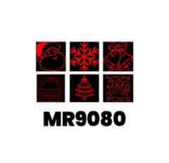 Aga Božićni laserski dekorativni projektor Zeleno/crveno MR9080