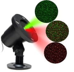 Aga Božićni laserski dekorativni projektor Zeleno/crveno MR9090