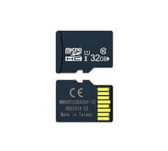 Netscroll Micro SD memorijska kartica 32 GB, za mobitel, kameru, zvonce i fotoaparat, sigurno dugotrajno pohranjivanje podataka, MicroSD