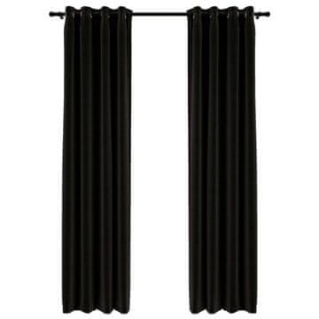 Vidaxl Zavjese za zamračivanje 2 kom antracit 140 x 245 cm