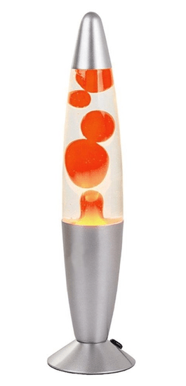 Magma lava svjetiljka, narančasta