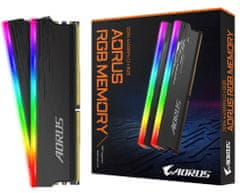 Gigabyte Aorus RGB memorija RAM, 16 GB (2x 8 GB), DDR4, 4400 MHz (GP-ARS16G44)